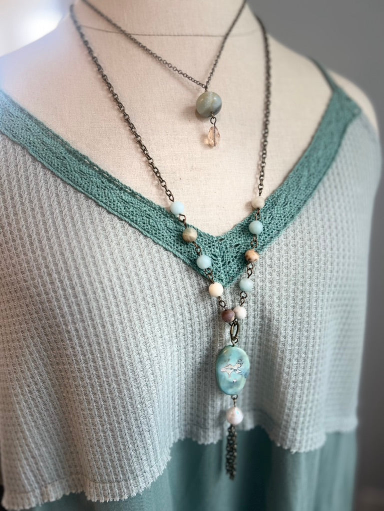 Elegancia sencilla en verde