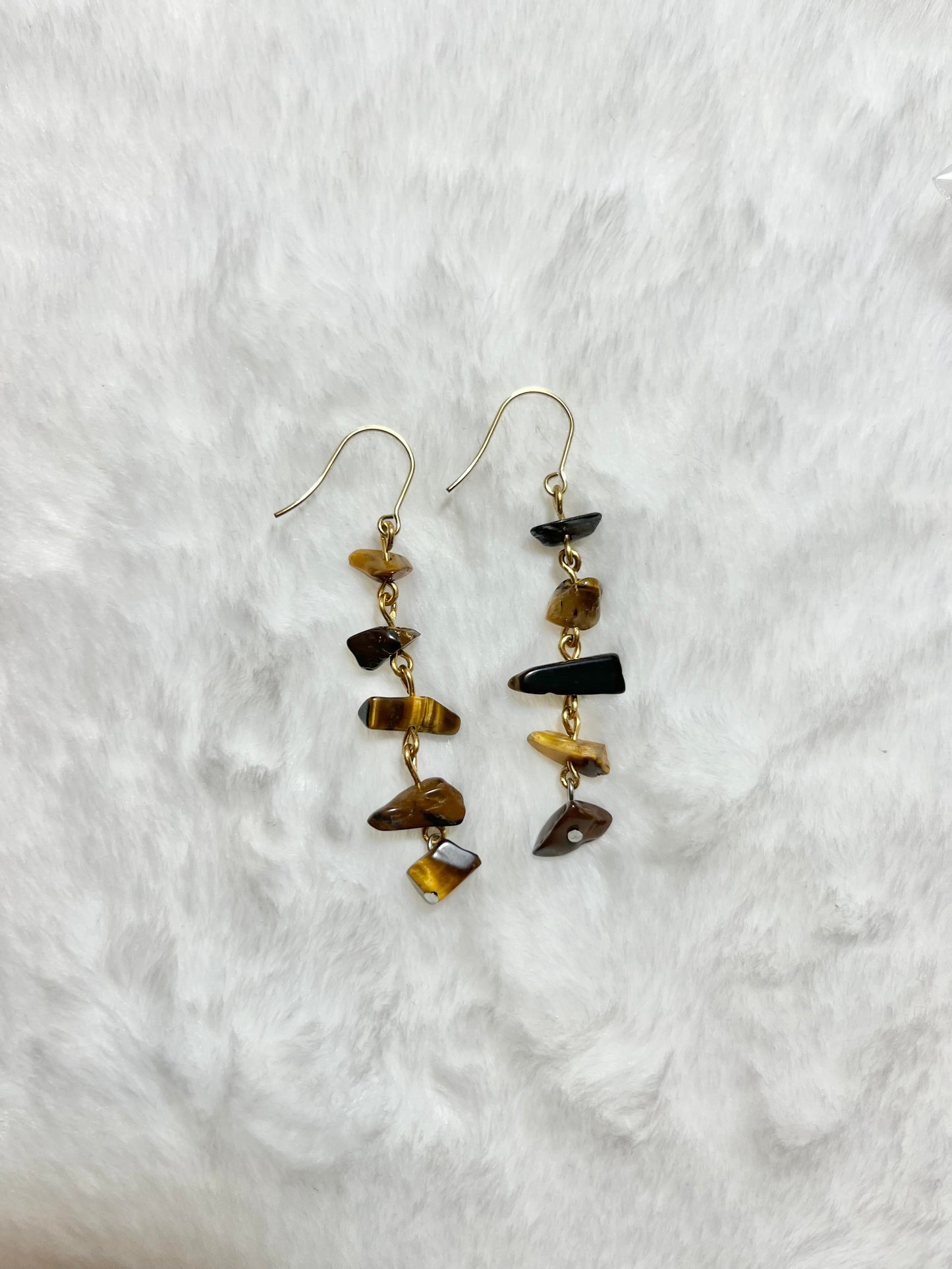 Tiger eye stone dangle