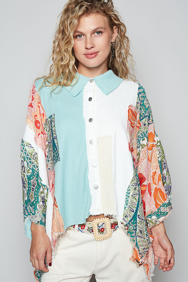 Teal Coral Breeze