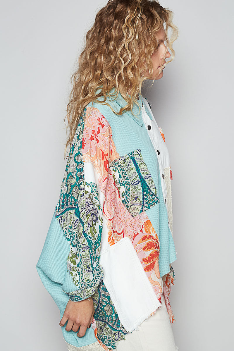 Teal Coral Breeze