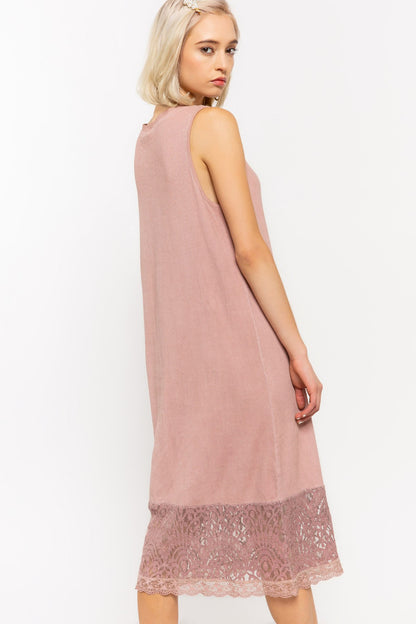 Lacy Laces Tunic Dress