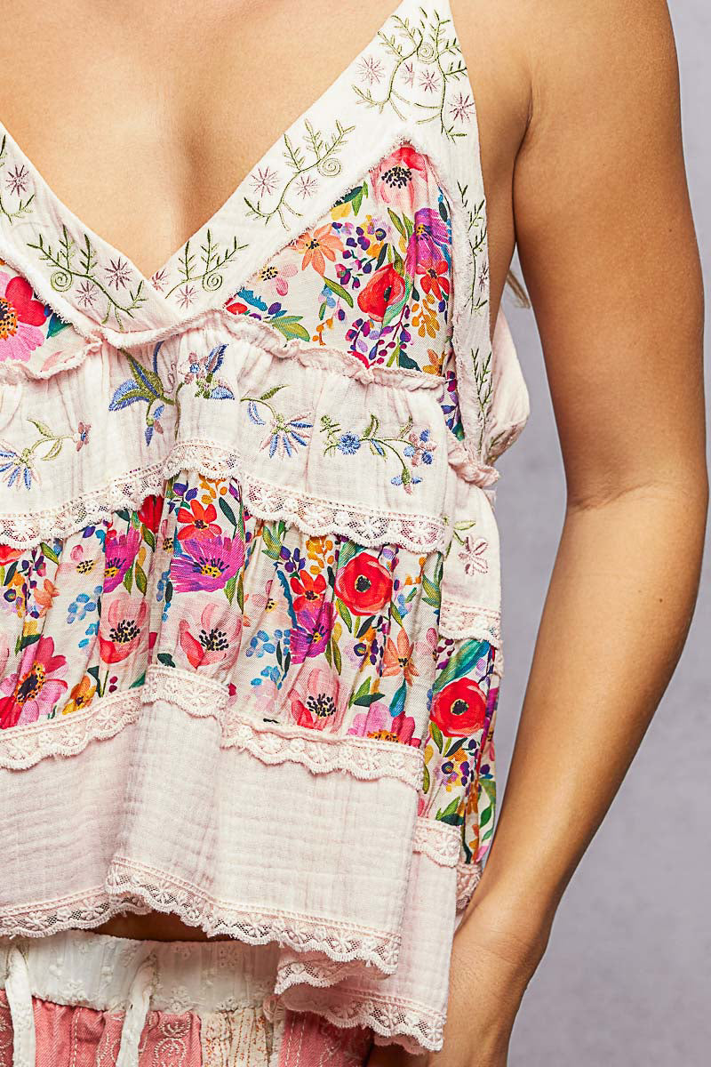 Summer In Bloom Cami