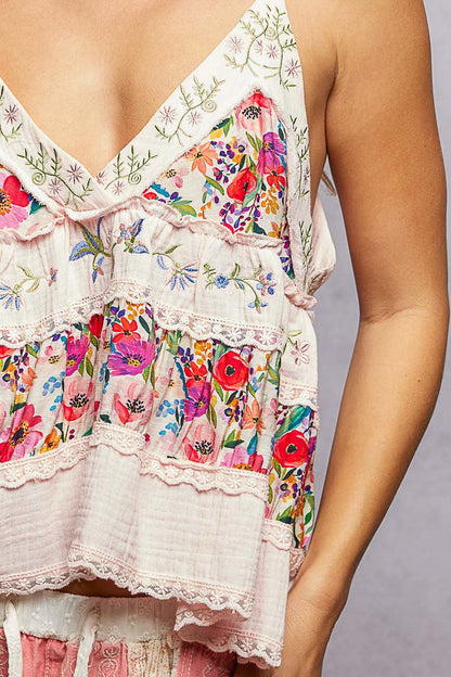 Summer In Bloom Cami