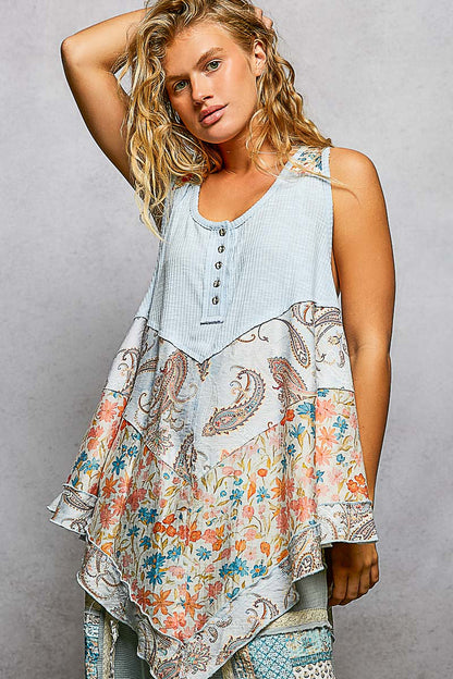 Paisley Sky Tunic