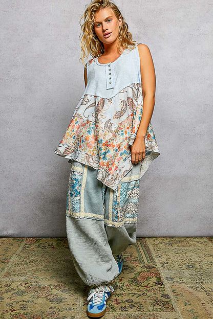 Paisley Sky Tunic