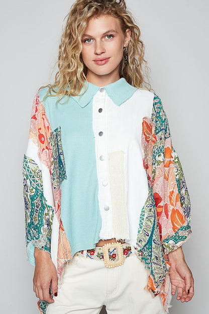 Teal Coral Breeze
